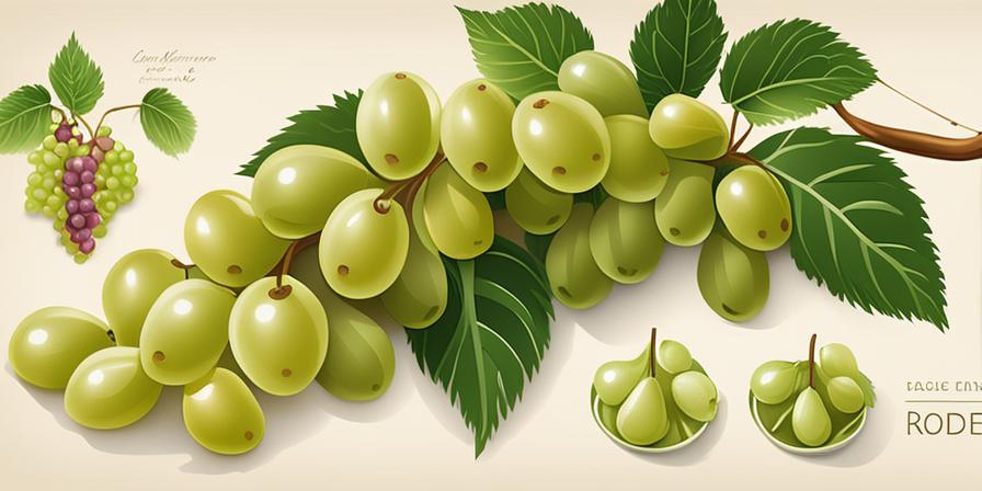 Racimo de uvas rodeado de hostia sagrada