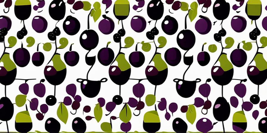 Uvas frescas en plato elegante