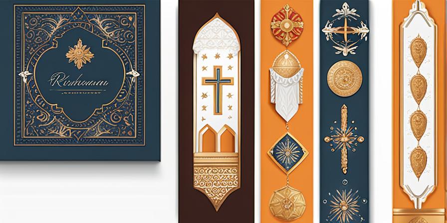 Marcapáginas de papel con diseños religiosos para regalo de primera comunión