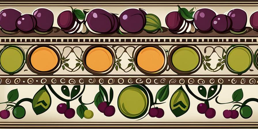 Plato con uvas frescas para celebraciones religiosas
