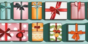 Cajas de regalo de comunión personalizadas con recuerdos