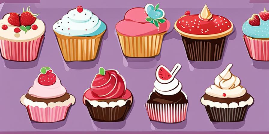 Toppers personalizados para cupcakes con diseños adorables