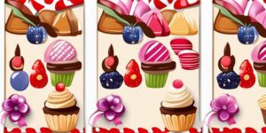 Uñas con diseños dulces y delicados para primera comunión